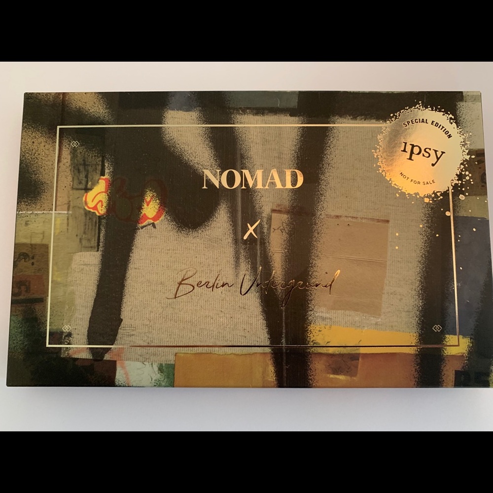 Nomad x Berlin Underground eyeshadow palette